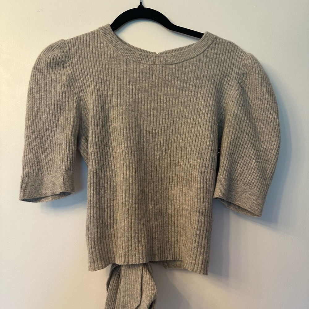 Reformation - Alida open back cashmere sweater